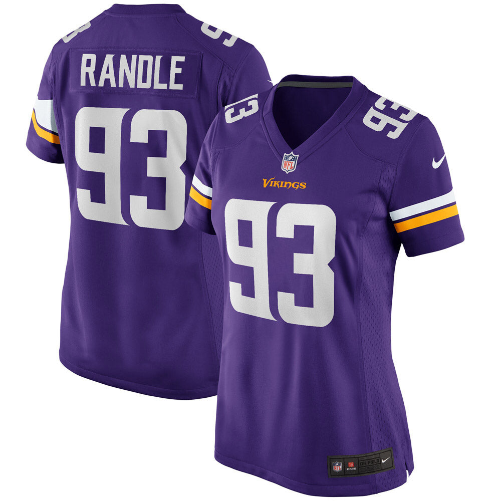 Women's Minnesota Vikings John Randle Game Retired Player Jersey Purple
